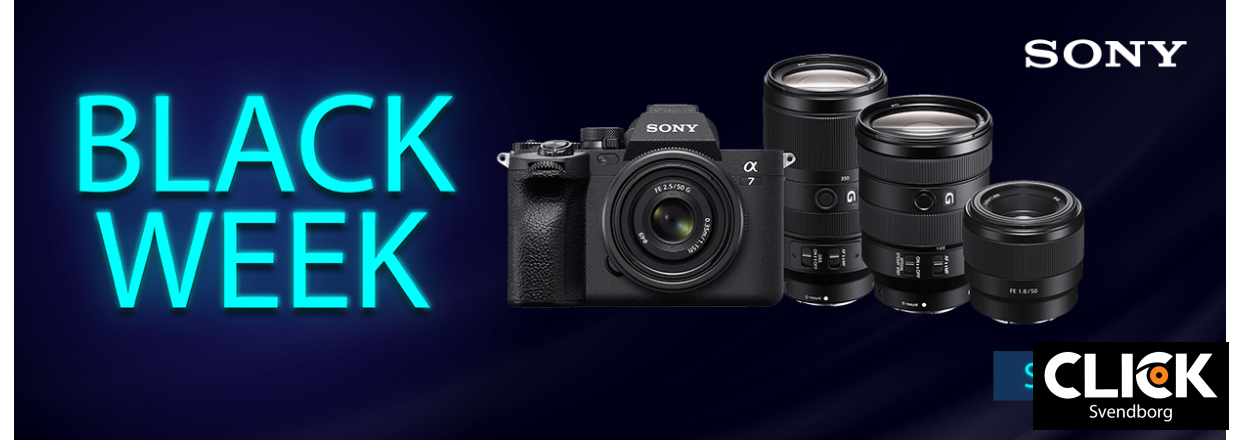 Sony Black Friday og X-Mas: Spar stort p udvalgte objektiver!