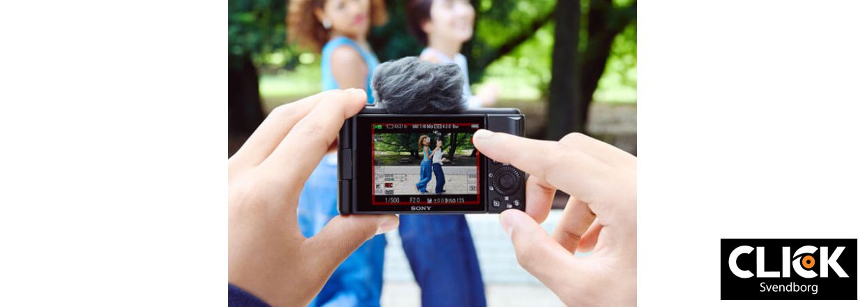 Boost din kreativitet med Sonys nye ZV-F1 vlog-kamera