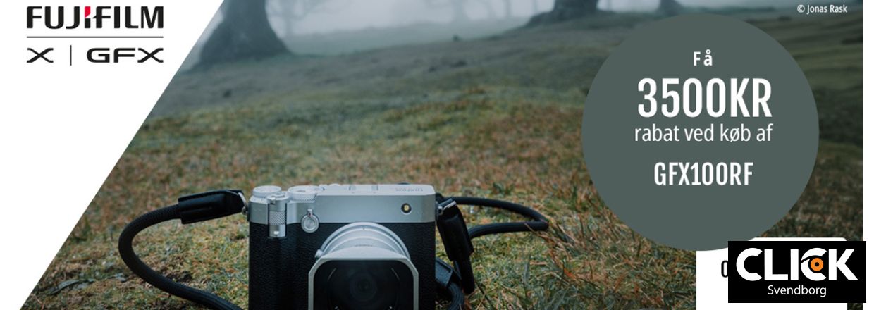 Fujifilm GFX100RF Kampagne | Spar 3.500 kr.