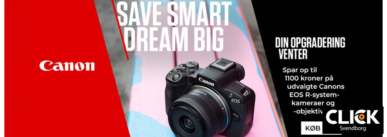 Canon Instant Saving Kampagne: Spar op til 3000,- p Canon Kameraer og Objektiver