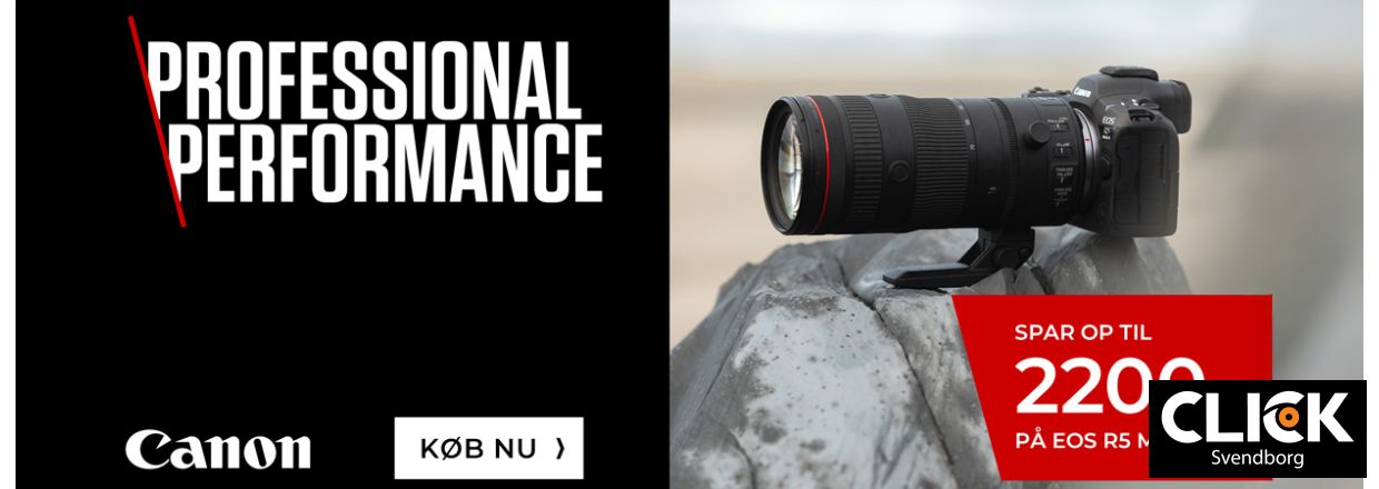 Canon EOS R5 Mark II Tilbud | Spar 2.200 kr. med Instant Saving