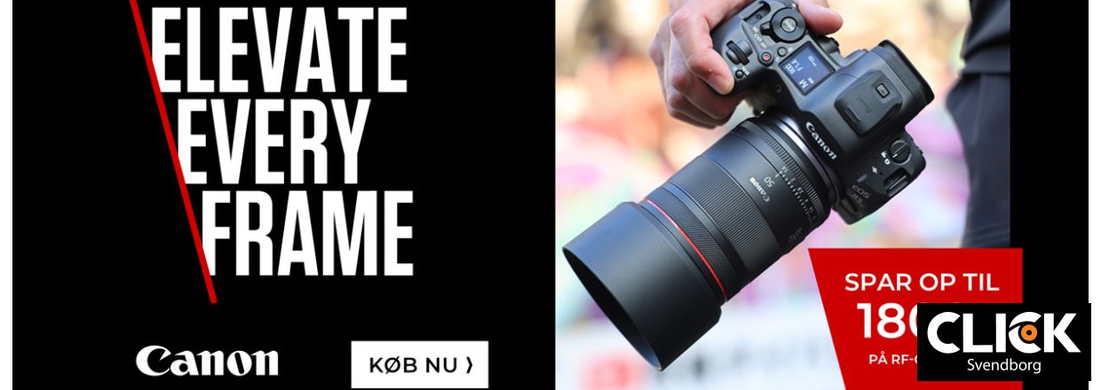 Canon Prime Kampagne � Spar op til 1.800 DKK p� udvalgte Canon RF prime objektiver