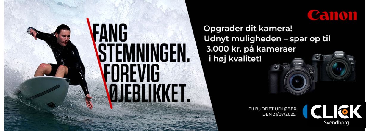 Canon Instant Rabat  Spar op til 3.000 kr. p udvalgte EOS R-modeller!