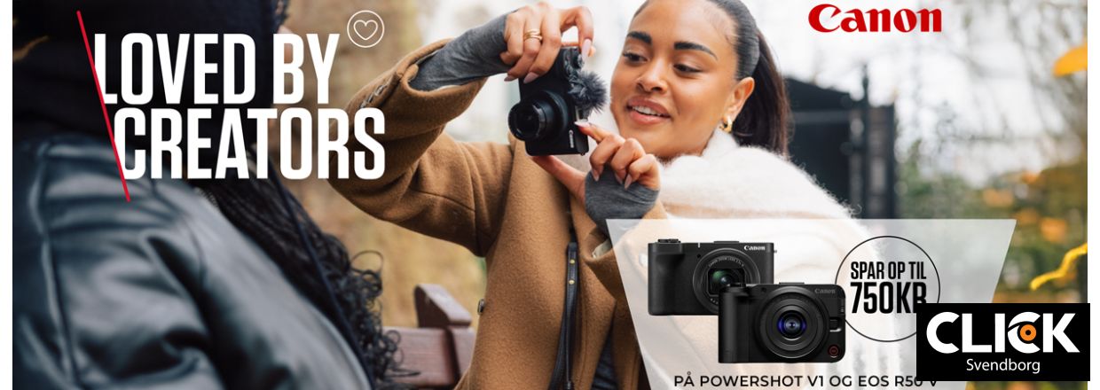 Spar p� dit n�ste Canon Vlog-kamera