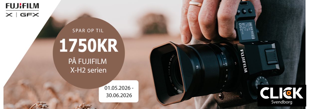 Spar 1.750,- p� Fujifilm X‑H2 Serien