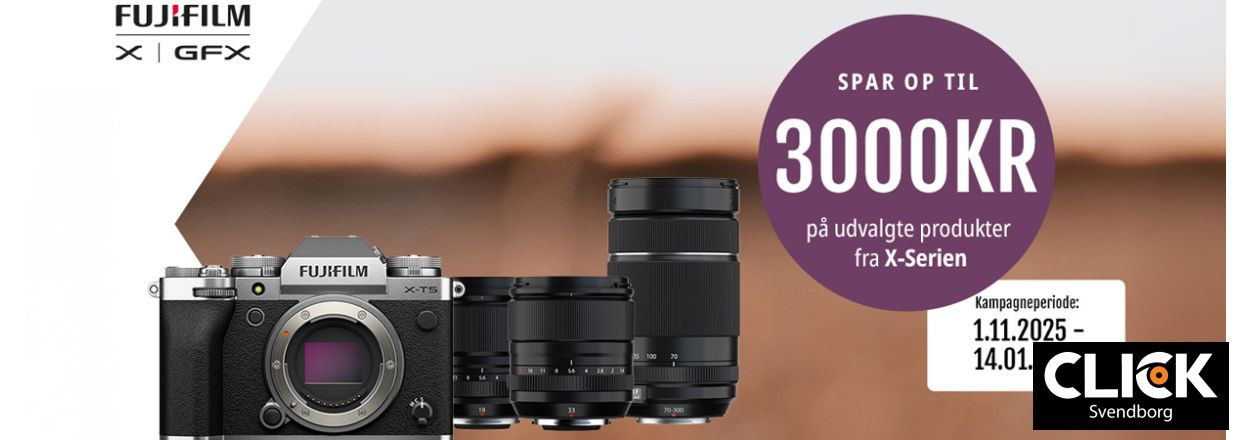 📸 Fujifilm Vinter kampagne