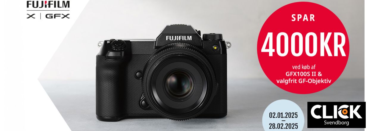 Fujifilm GFX100S II  Oplev den ultimative fotografiske prstation