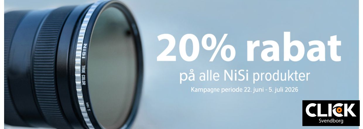 Spar 20% p� alle NiSi filtre � L�ft din fotografering til n�ste niveau