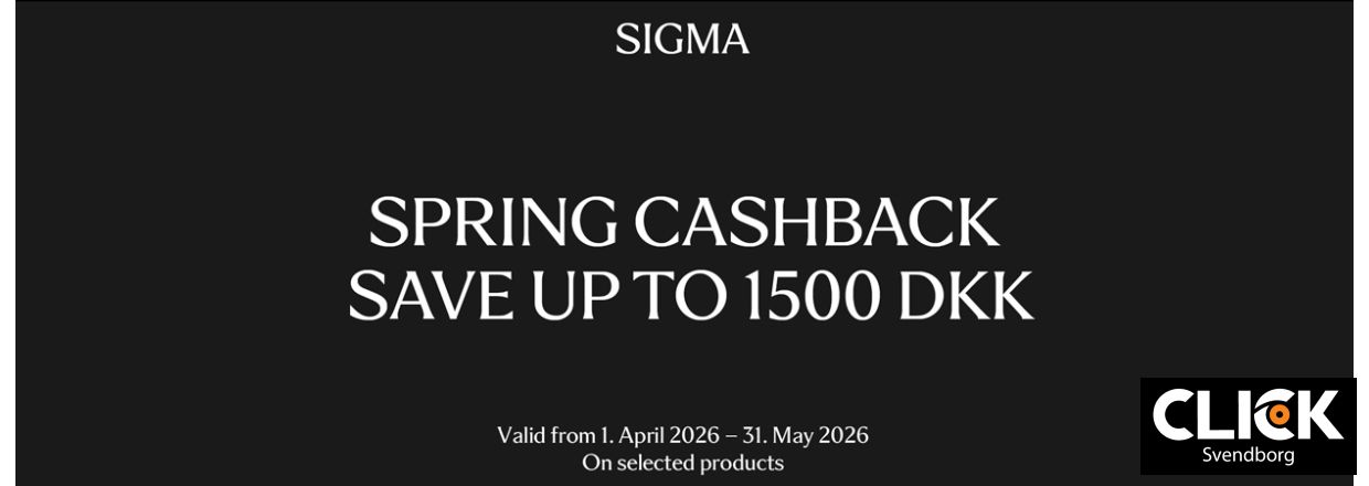 Sigma Cashback � f� op til 1.500 kr. retur