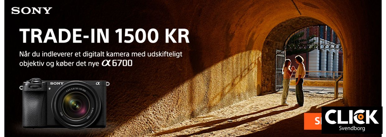 Opgrader til Sony Alpha A6700: F minimum 1500,- for dit gamle kamera!