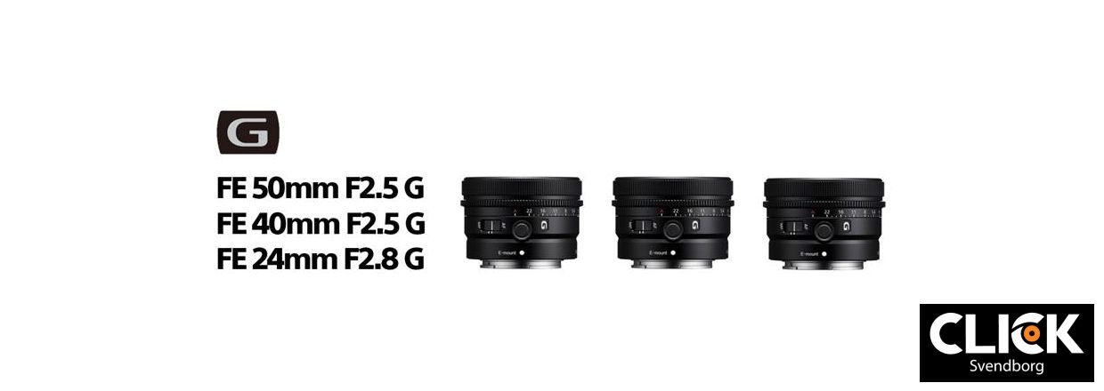 3 nye Sony objektiver
