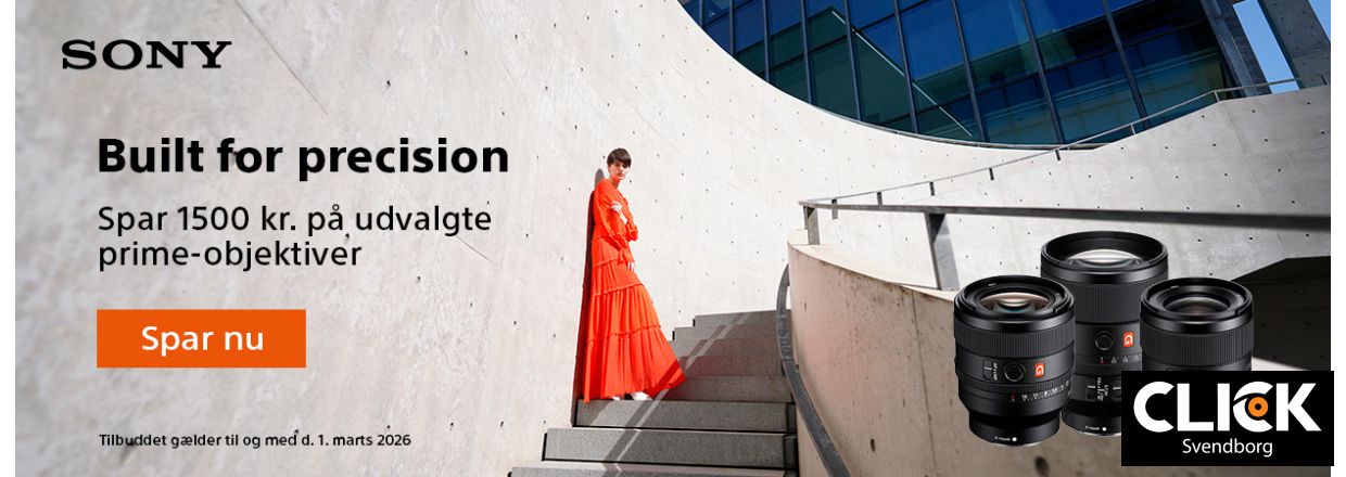 Sony Prime Objektiv Kampagne