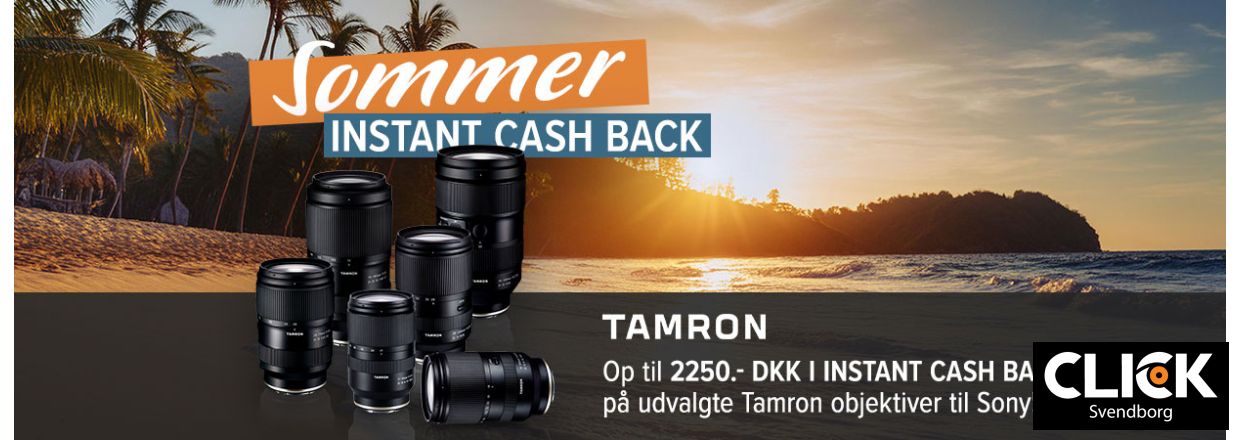 Sommerens Store Tamron Instant Rabat Kampagne!