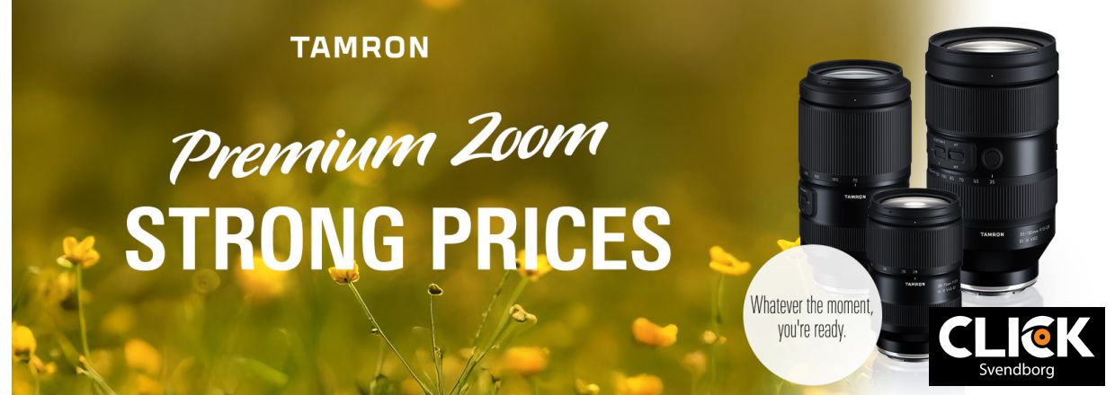 Tamron Kampagne � Spar p� udvalgte G2 objektiver