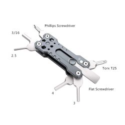 SMALLRIG 2495 FOLDING SCREWDRIVER KIT HUNTER