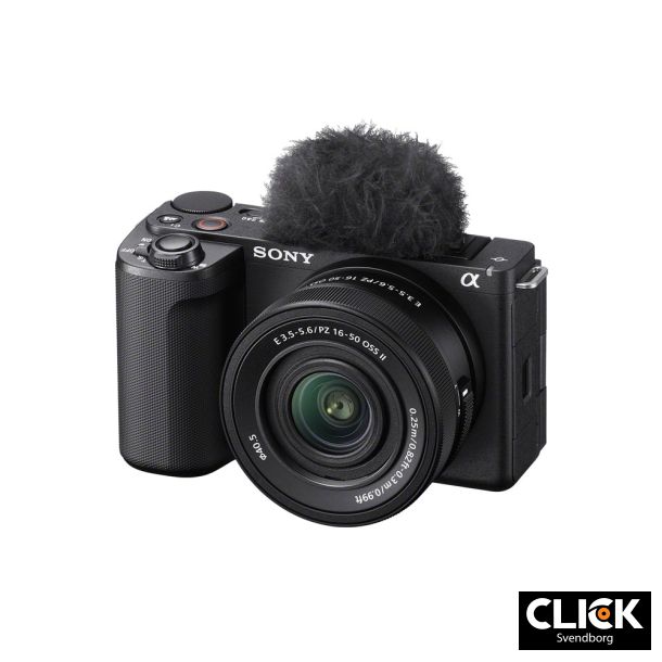 Sony ZV-E10 II m/16-50mm F3.5-5.6 PZ OSS II (F 375,- i cashback) (Sony Student Cashback)
