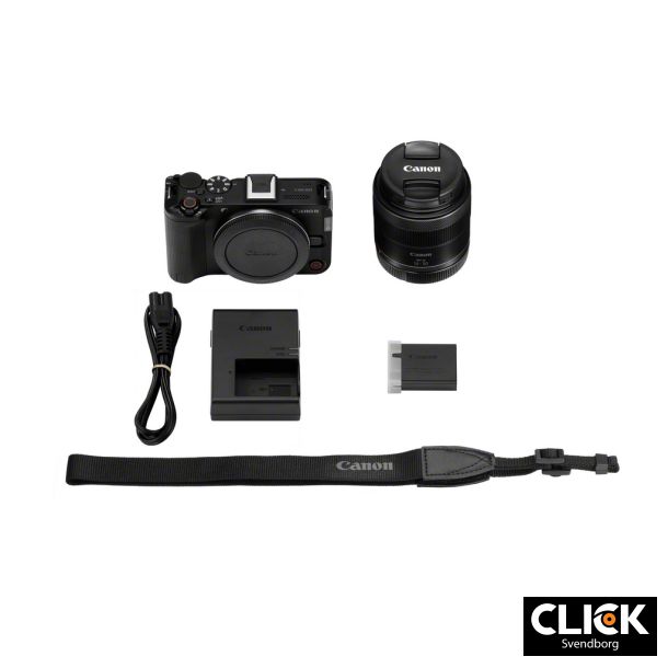 Canon EOS R50 V m/ RF-S 14-30mm F4-6.3 IS STM PZ (F yderlig 1500,- I rabat)