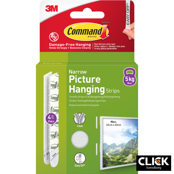 3M Command strips 5Kg