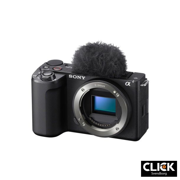 Sony ZV-E10 II Hus F 375,- i cashback) (Sony Student Cashback)