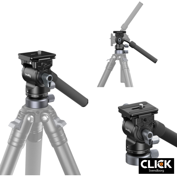 Smallrig 4170 Video Head CH20 with Leveling Base 