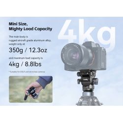 Smallrig 4170 Video Head CH20 with Leveling Base 