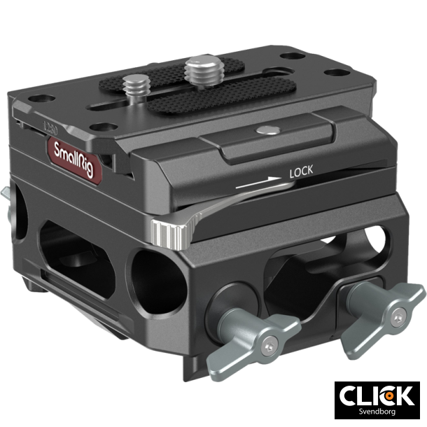 SmallRig 3067 Baseplate Lightweight with Dual 15mm Rod Clamp