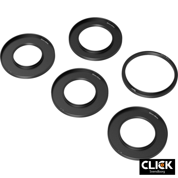 SmallRig 3383 Adapter Rings Kit (52, 55, 58, 62, 86mm) For Mini Matte Box