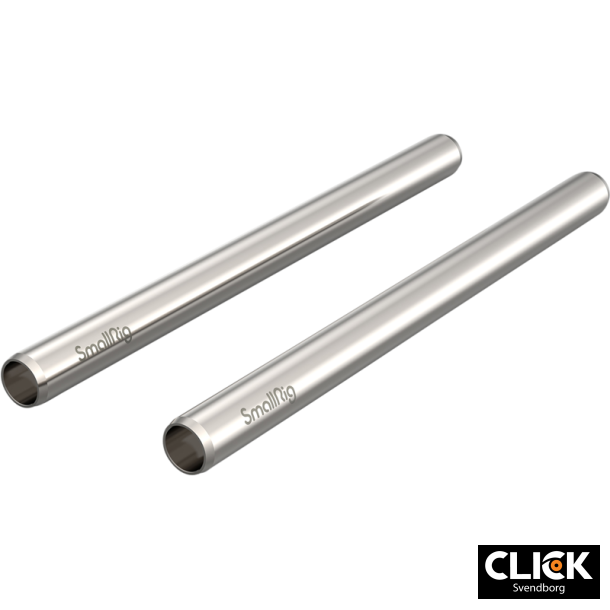 SmallRig 3683 15mm Stainless Steel Rod - 20cm (2pcs)