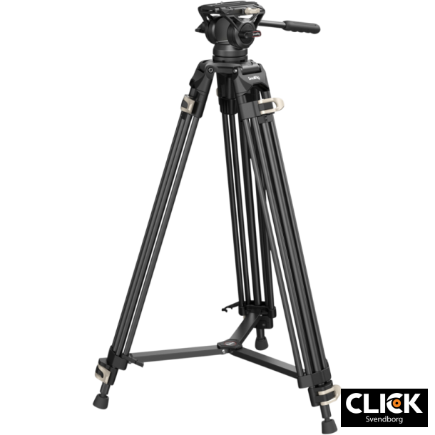 SmallRig 3751 Video Tripod Heavy-Duty with Fluid Head AD-01