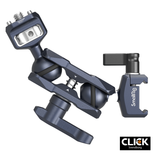 SmallRig 3875 Magic Arm with Dual Ball heads (1/4"-20 Screw and NATO Clamp)