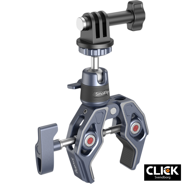 SmallRig 4102 Super Clamp with 360 Ballhead Mount for Action Cameras