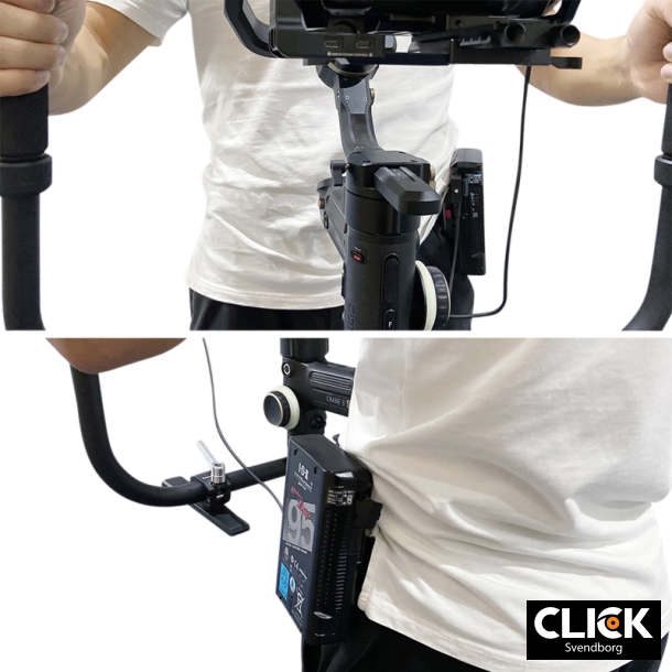 SmallRig 2990 Battery Plate V-Mount w Belt Clip