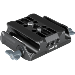 SmallRig 3357 Universal LWS Baseplate w dual 15mm Rod Clamp