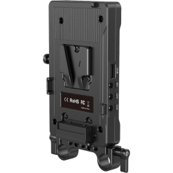 SmallRig 3203 Battery Adapter Plate V-Mount w Dual 15mm Rod Clamp