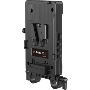 SmallRig 3203 Battery Adapter Plate V-Mount w Dual 15mm Rod Clamp