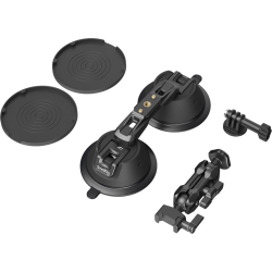 SmallRig 3566 Suction Cup Portable Dual with Camera Mount SC-2K