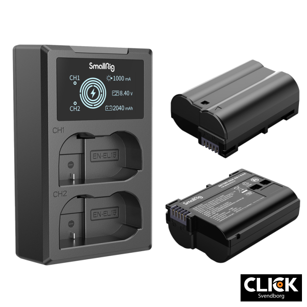 SmallRig 3820 EN-EL15 Battery &amp; Charger Kit