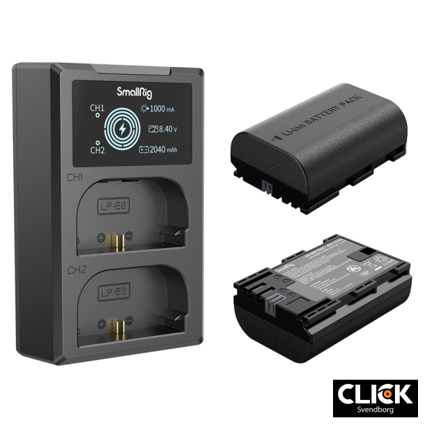 SmallRig 3821 LP-E6NH Battery &amp; Charger Kit