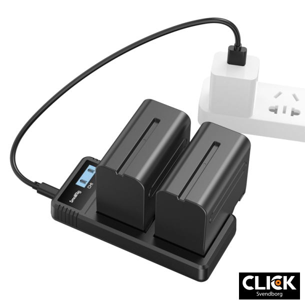 SmallRig 3823 NP-F970 Battery &amp; Charger Kit