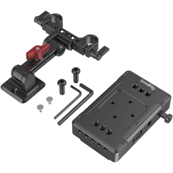 SmallRig 3499 Battery Adapter Plate V-Mount (Basic Version) With Extension Arm