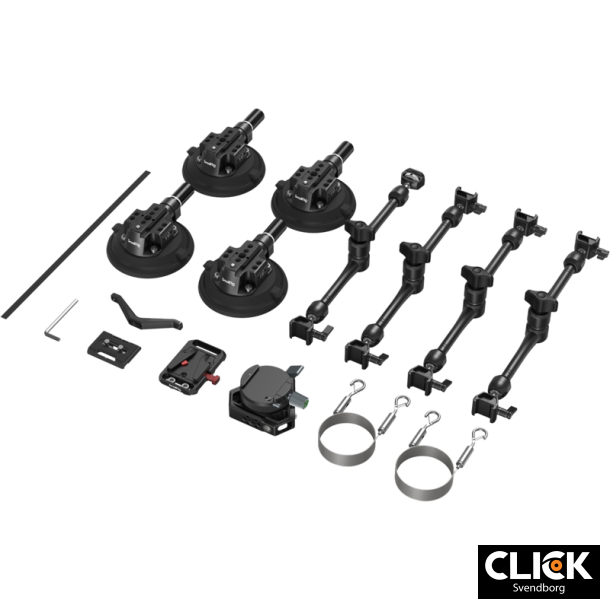 SmallRig 3565 All-in-One 4-Arm Suction Cup Camera Mount Kit for Vehicle Shooting SC-15K