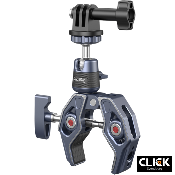 SmallRig 4102 Super Clamp with 360 Ballhead Mount for Action Cameras