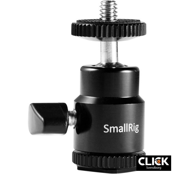 SmallRig 761 Cold shoe mount - Ballhead 1/4" screw