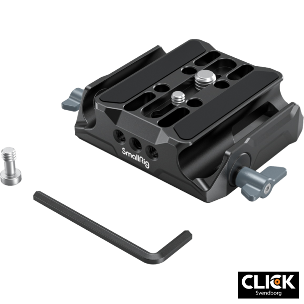 SmallRig 3357 Universal LWS Baseplate w dual 15mm Rod Clamp