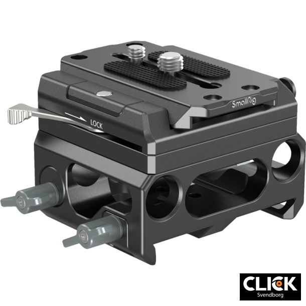 SmallRig 3067 Baseplate Lightweight with Dual 15mm Rod Clamp