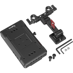 SmallRig 3204 Battery Adapter Plate V-Mount w Adjustable Arm