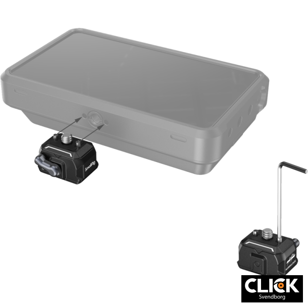 SmallRig3513 Drop-in HawkLock Universal Mini Quick Release Clamp &amp; Plate