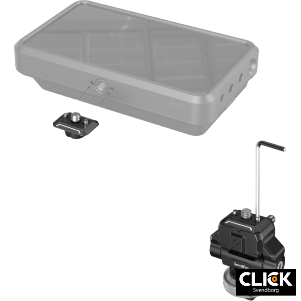 SmallRig 3514 Drop-in HawkLock Mini Quick Release Monitor Mount with Cold Shoe