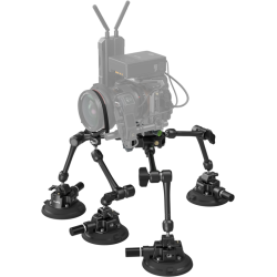 SmallRig 3565 All-in-One 4-Arm Suction Cup Camera Mount Kit for Vehicle Shooting SC-15K