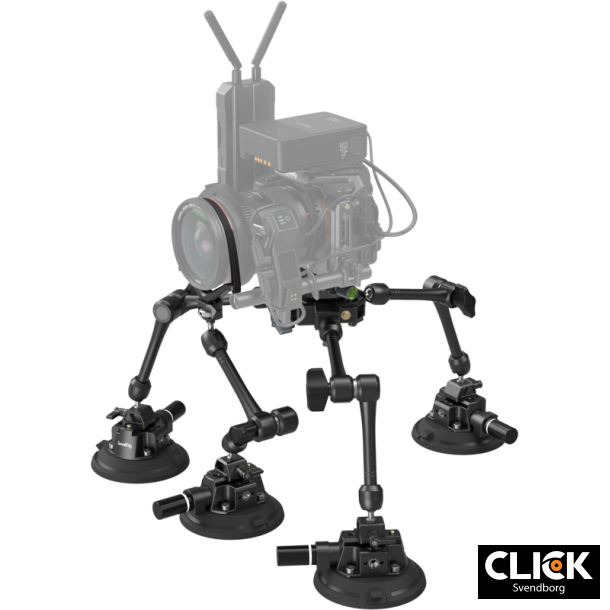 SmallRig 3565 All-in-One 4-Arm Suction Cup Camera Mount Kit for Vehicle Shooting SC-15K